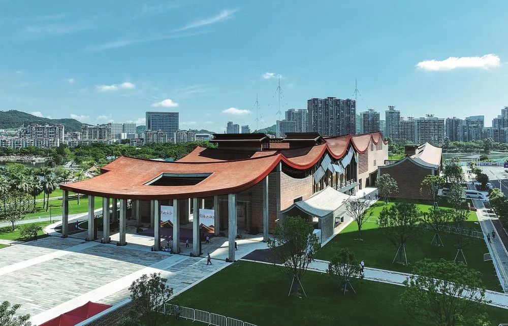 大庄 | 厦门金沙书院​ 在夯土红砖与竹影间遇见当代闽南